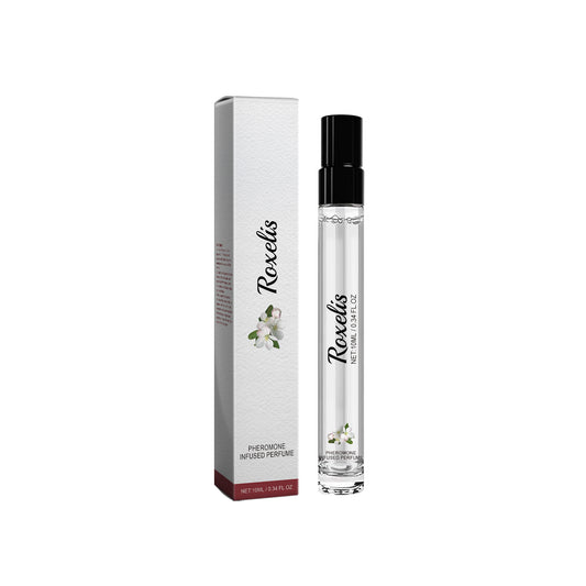 Roxelis Pheromone Infused Perfume, Men's Perfume Long Lasting Cologne Jasmine Perfume Natural Fresh Charm Leave Fragrance