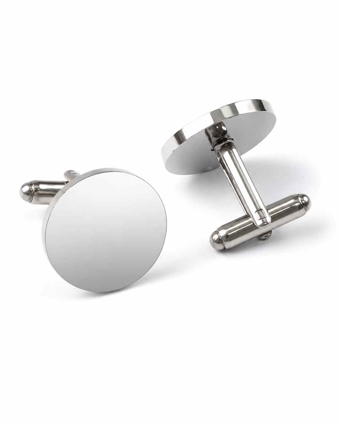 Modern Circle Cuff Links