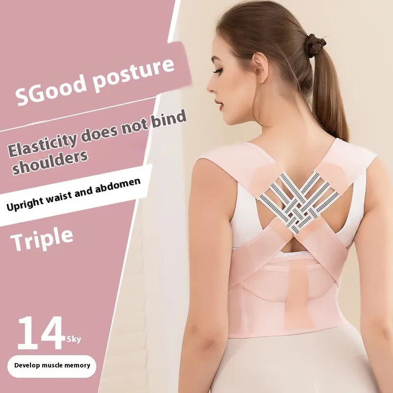 Back Posture Corrector Band – Invisible Support for Men & Women