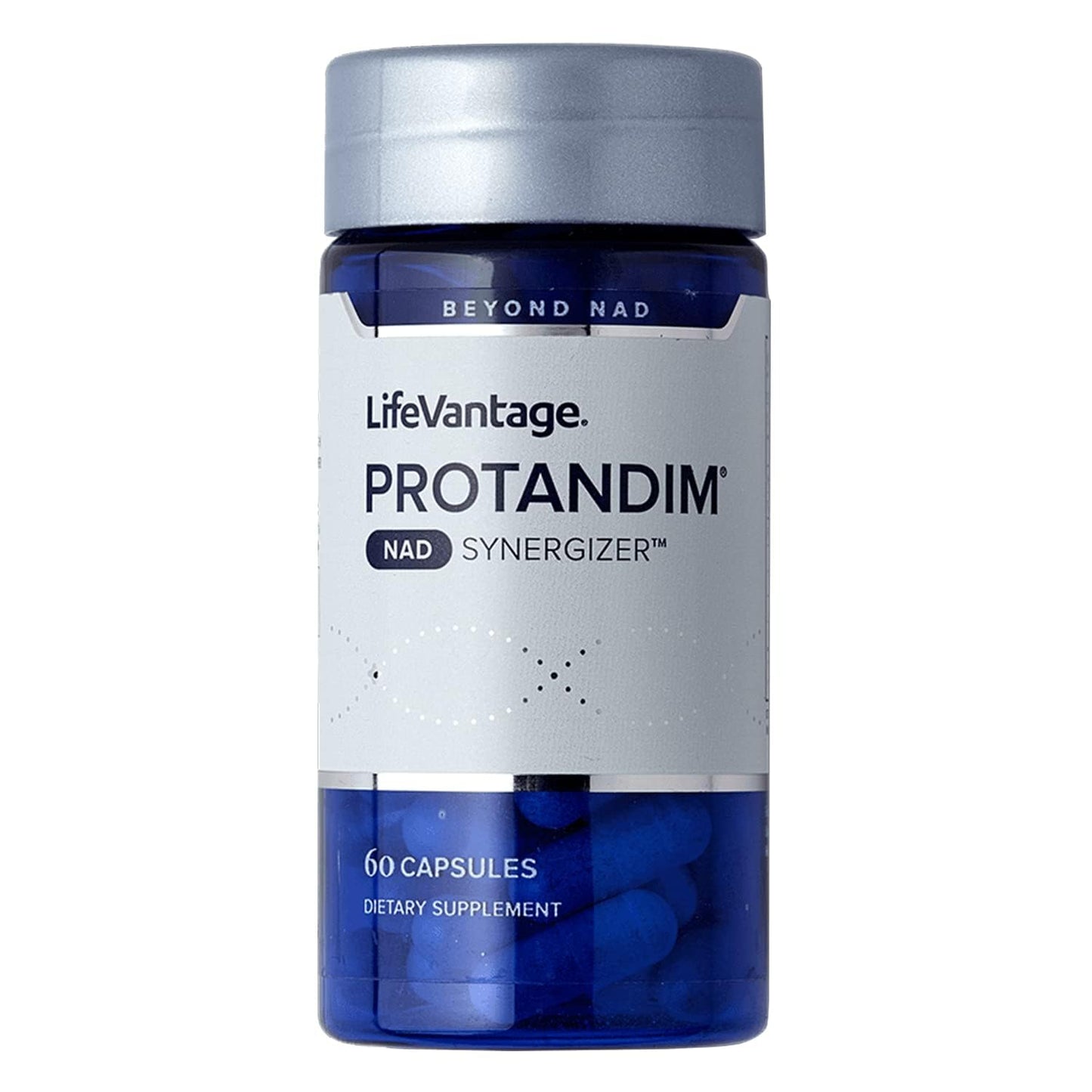 LifeVantage Protandim NAD Synergizer 60 Capsules NAD Supplement Supports a Healthy Vascular System Energy Supplements and Focus Vitamins NAD Supplements for Cellular Waste and Overall Health