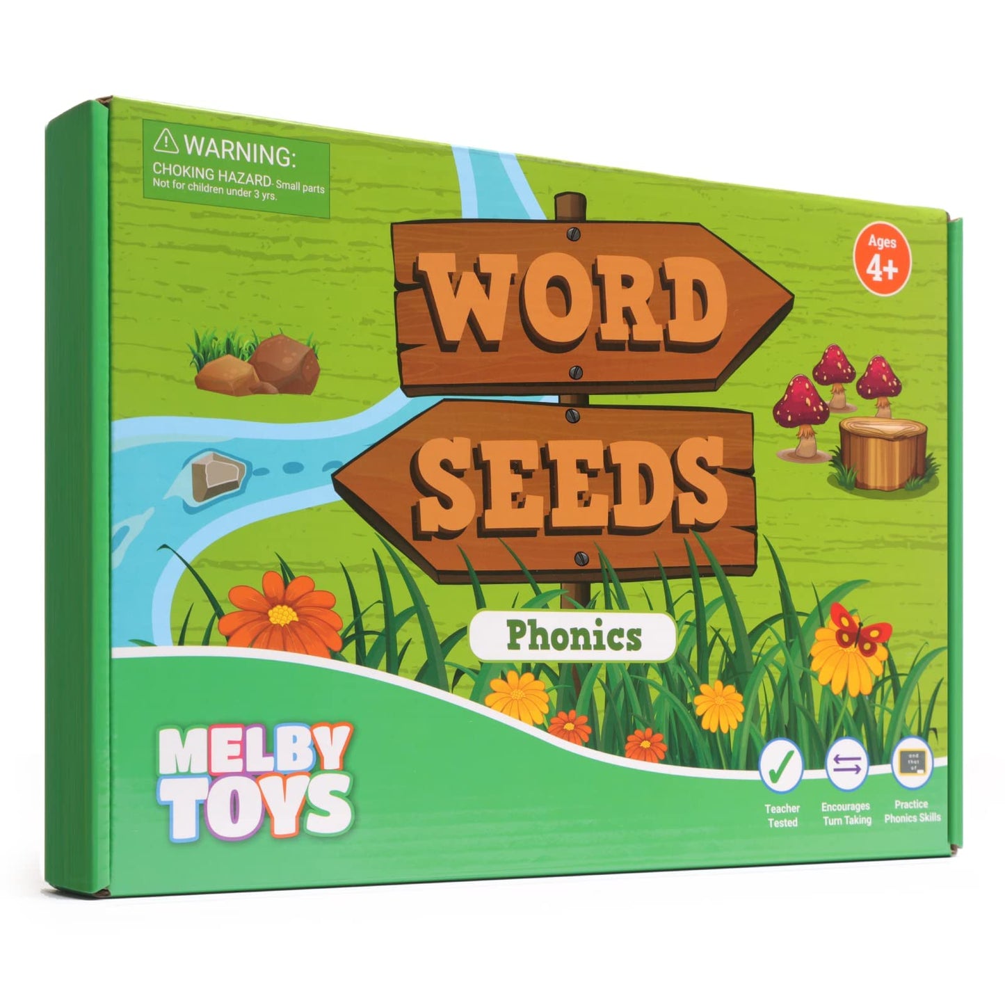 Word Seeds - Phonics Games for Kids Ages 4-8 Kindergarten Learning Activities Learn to Read Game Kindergarten Games for Classroom CVC Games