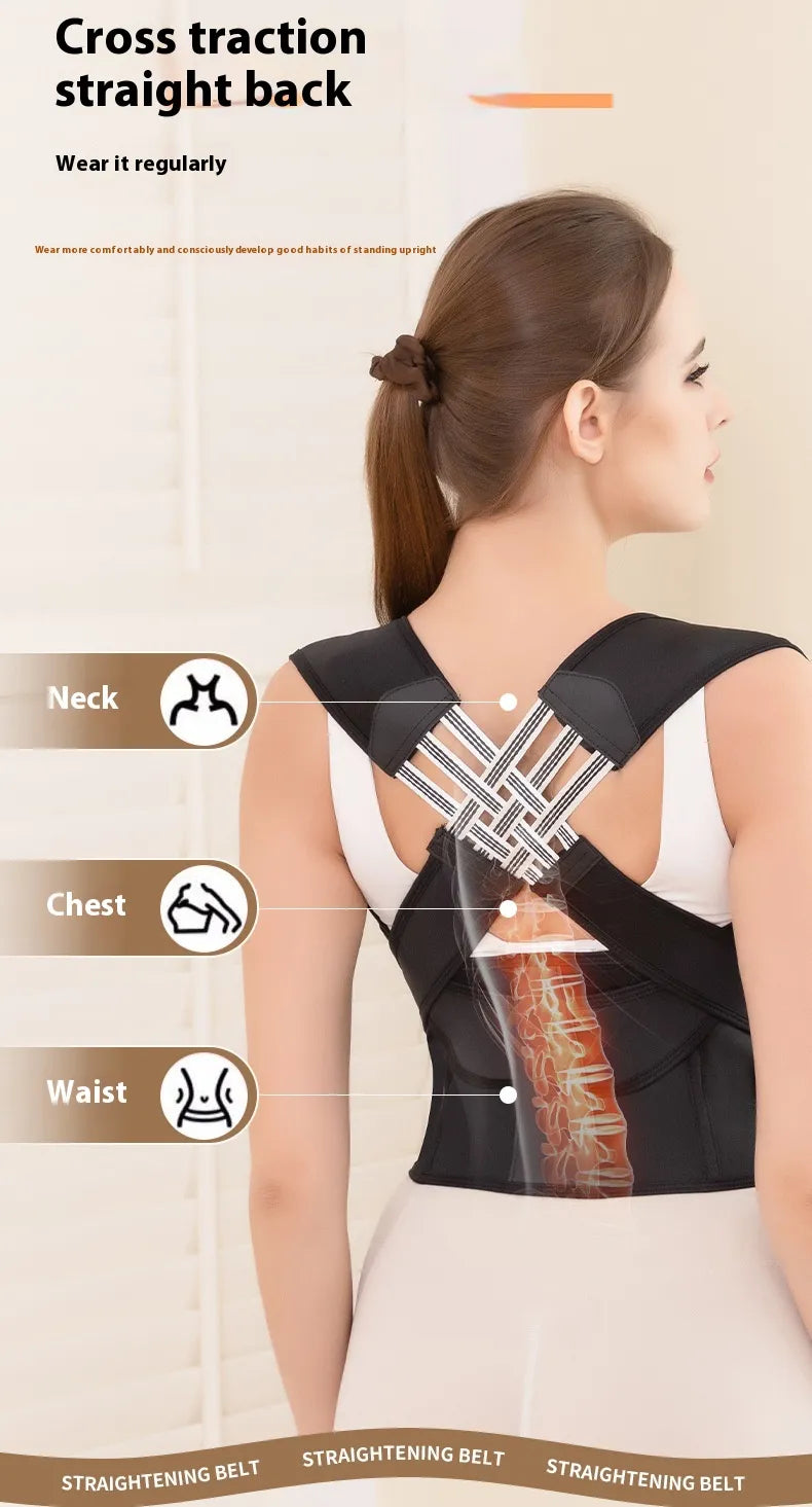 Back Posture Corrector Band – Invisible Support for Men & Women