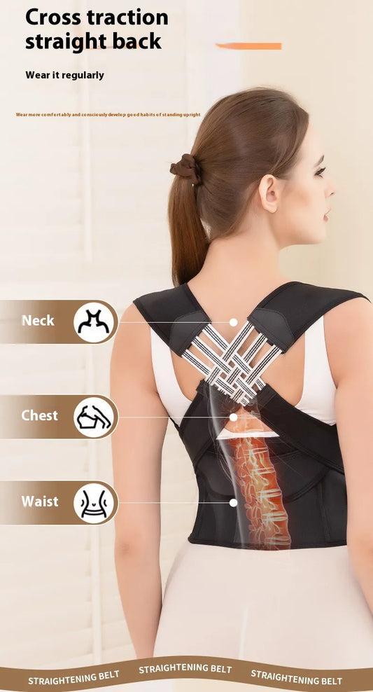 Back Posture Corrector Band – Invisible Support for Men & Women