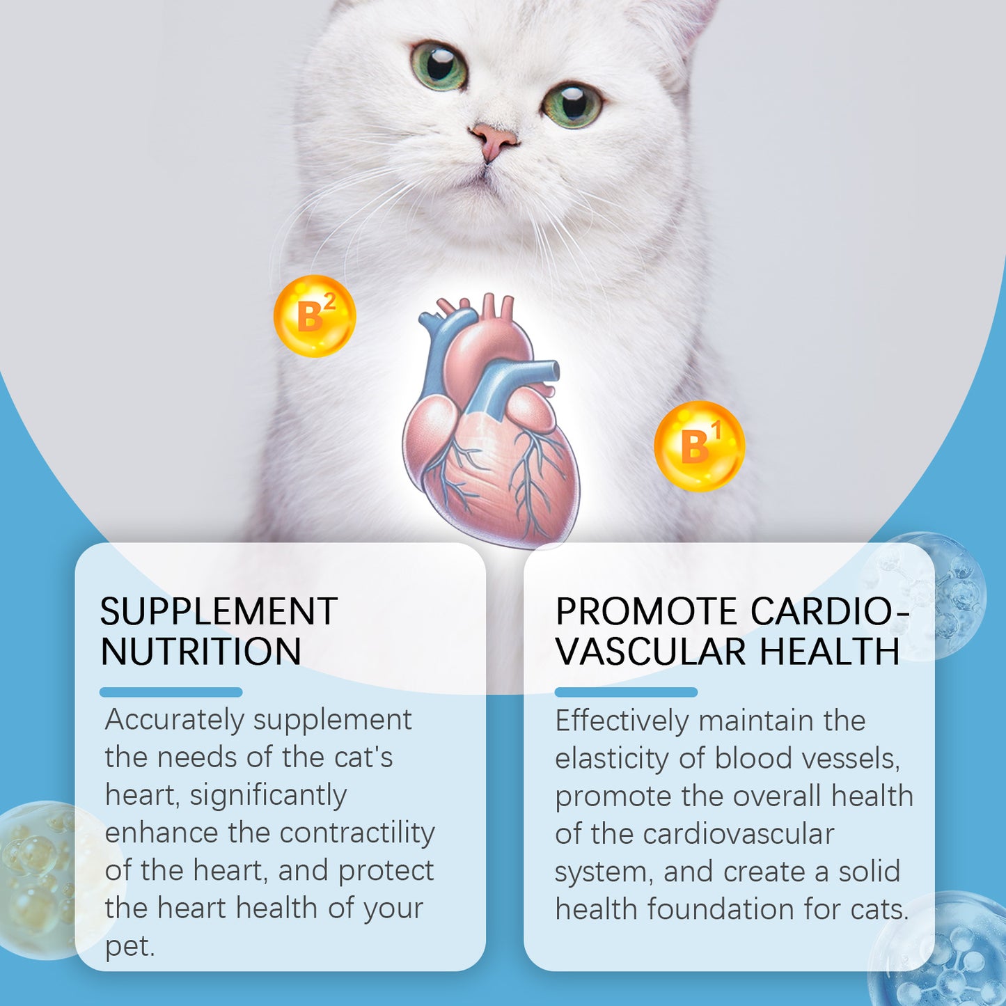Cats Protect Health And Vitality With Coenzyme Tablets Coenzyme Q10 For Cats To Absorb Nutritional Supplements