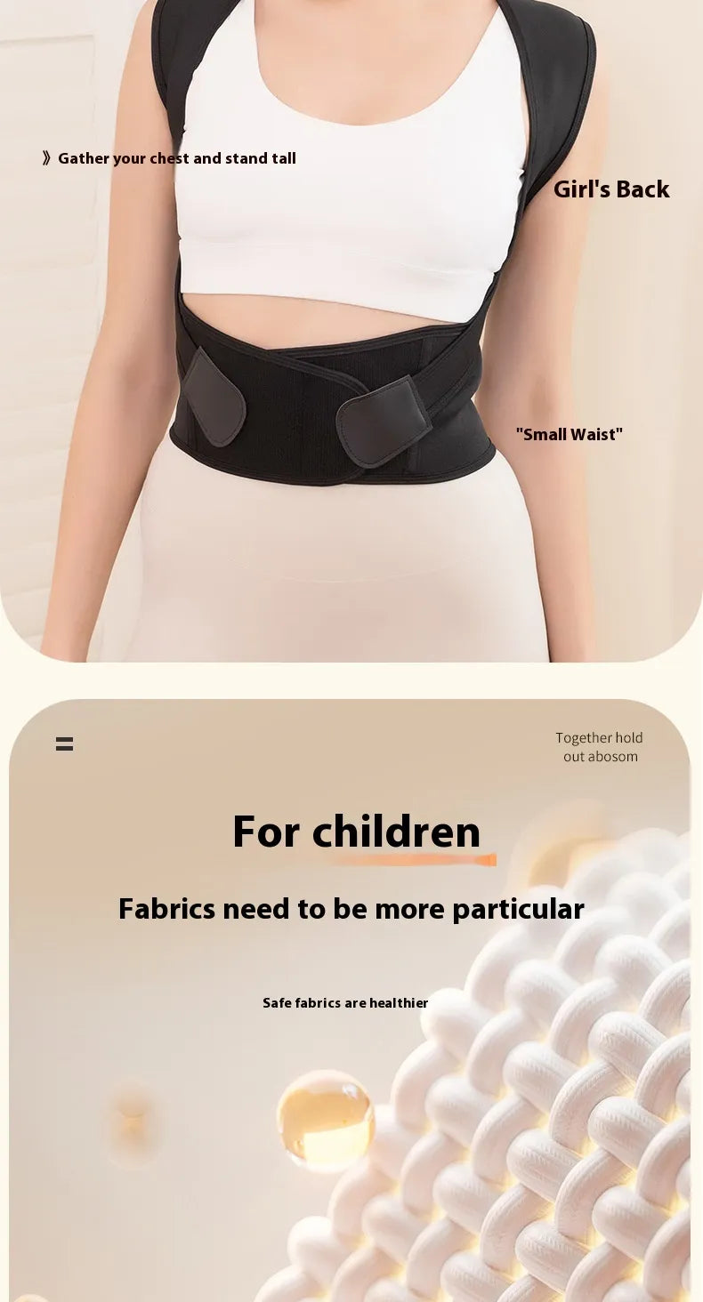 Back Posture Corrector Band – Invisible Support for Men & Women