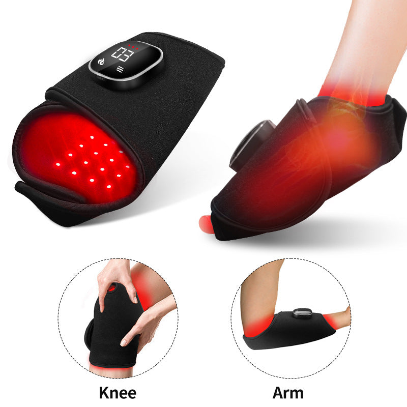 Wireless charging red light therapy shoes