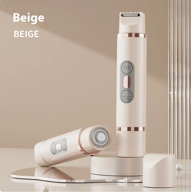 Dual-Head Electric Shaver for Women – Painless Hair Removal Anywhere