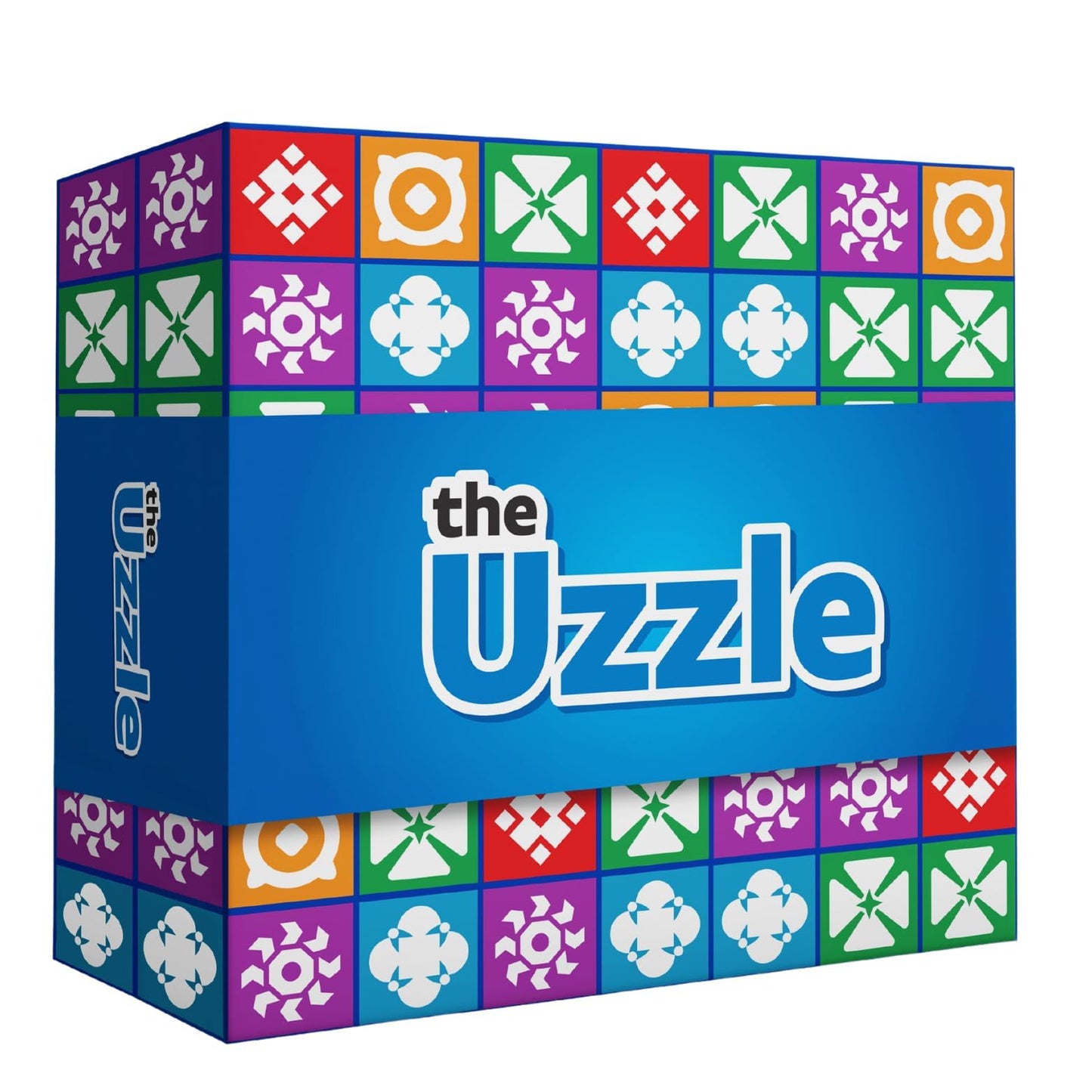The Uzzle 3.0 Board Game Popular Family Board Games for Adults Suitable for Children and Adults Pattern Block Puzzles Games Classroom Games for Kids and Adults for Age 4+