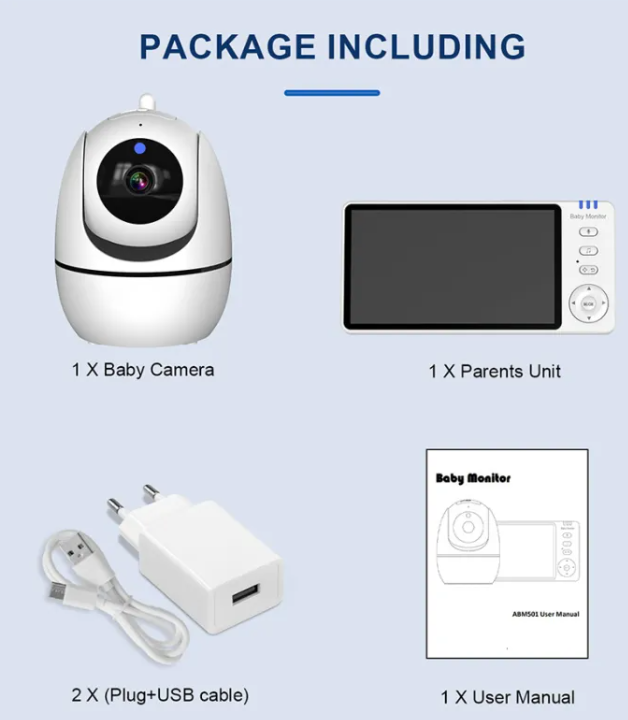 Smart Wireless Video Baby Monitor